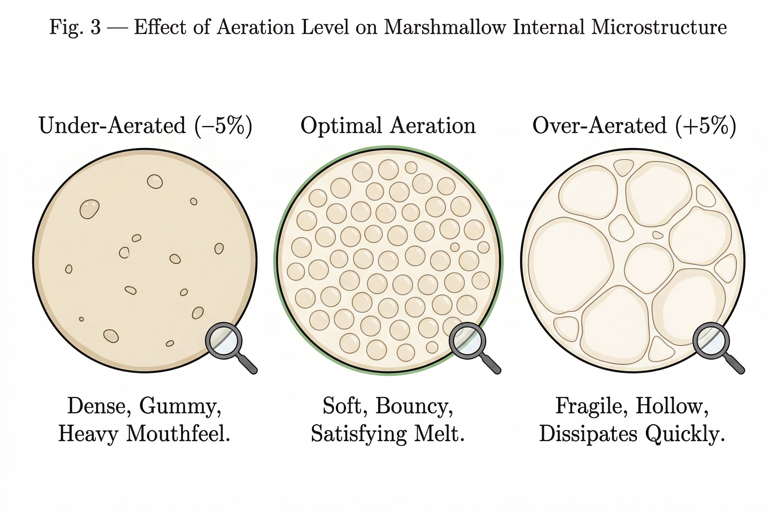 An industrial mixer whipping marshmallow slurry into a white foam
