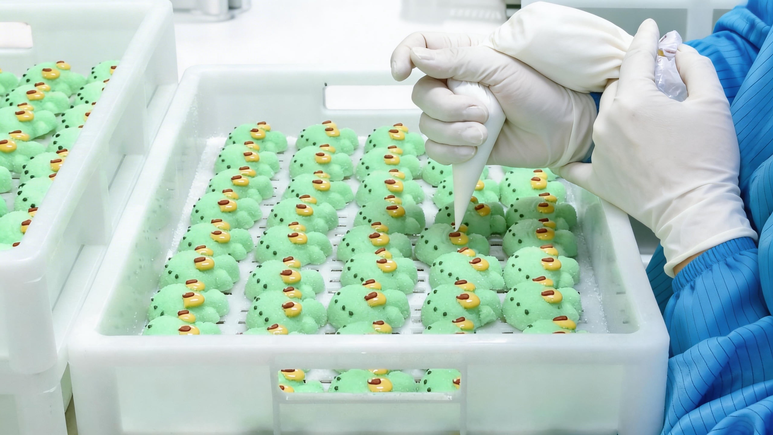 York marshmallow factory main production line -- high-capacity custom shaped marshmallow manufacturing in China