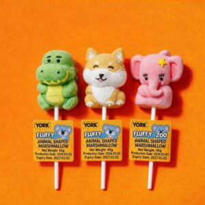 Fluffy Zoo Animal Marshmallow Set