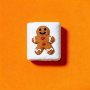 Gingerbread Marshmallow Sandwich