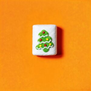 Christmas Tree Marshmallow Square
