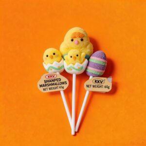 Easter Chick & Egg Marshmallow Pops