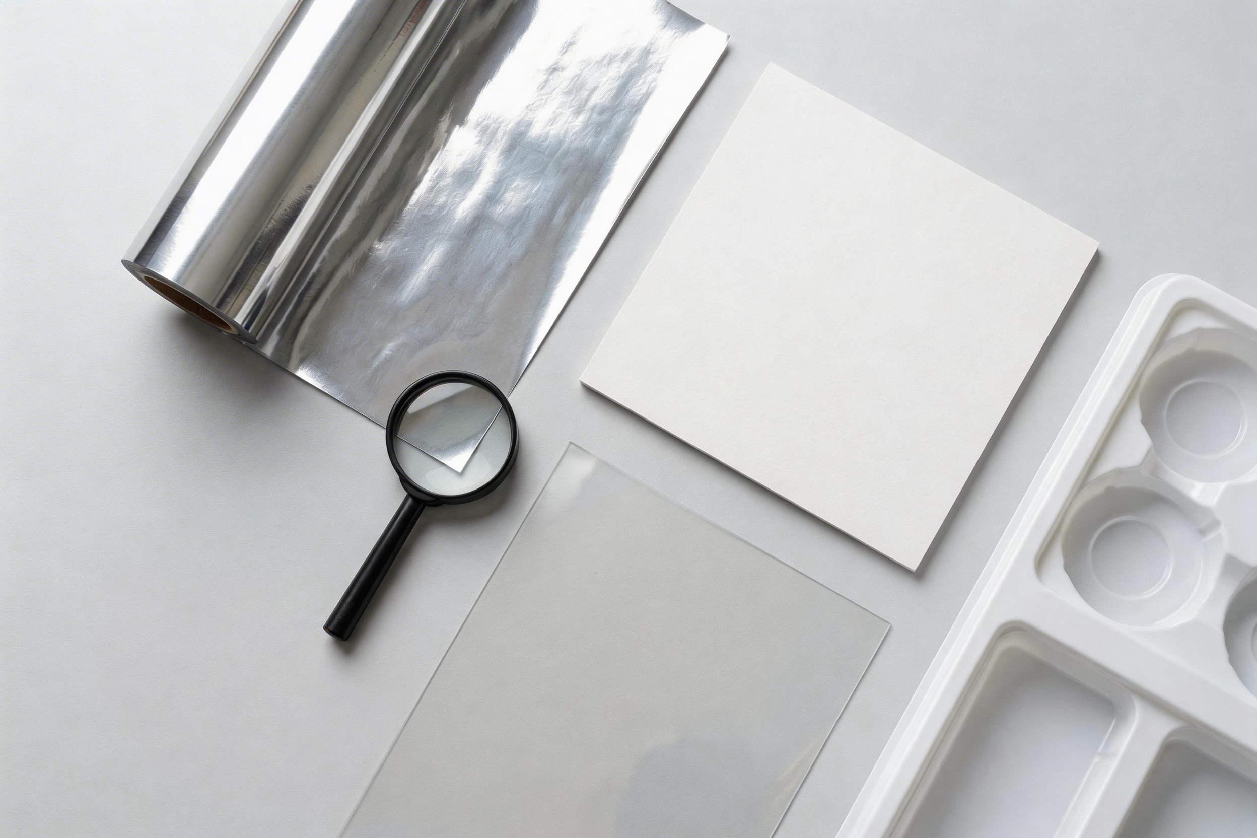 Close-up of a high-quality marshmallow packaging material