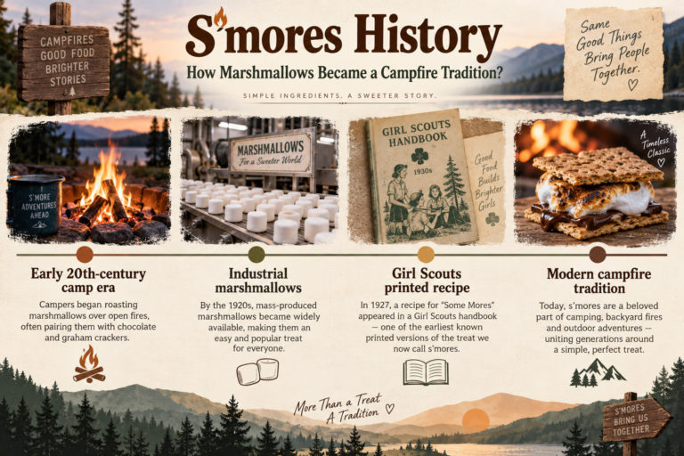 S’mores History: How Marshmallows Became a Campfire Tradition?